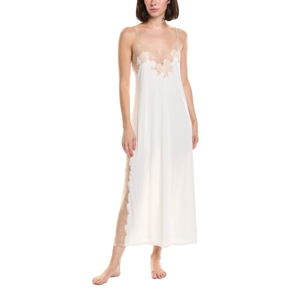 Natori Womens  Enchant Gown, White